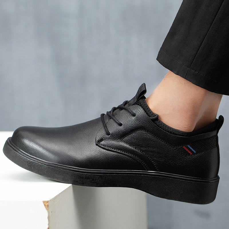Men Genuine Leather Formal Sho - Crossfit Male ulasan dan harga