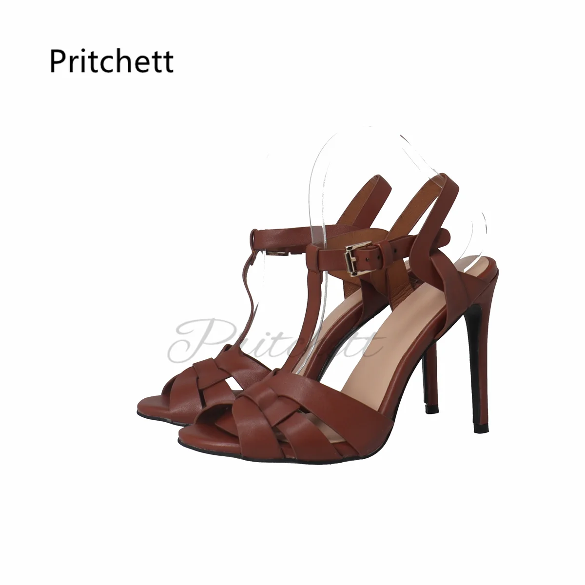 Brown Cross Weave High Heels S - Crossfit Lady ulasan dan harga