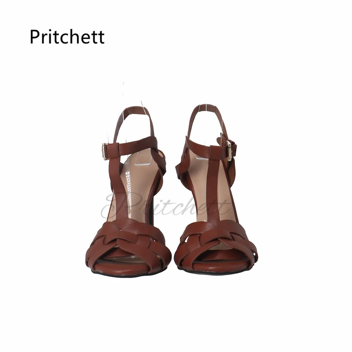 Brown Cross Weave High Heels S - Crossfit Lady ulasan dan harga