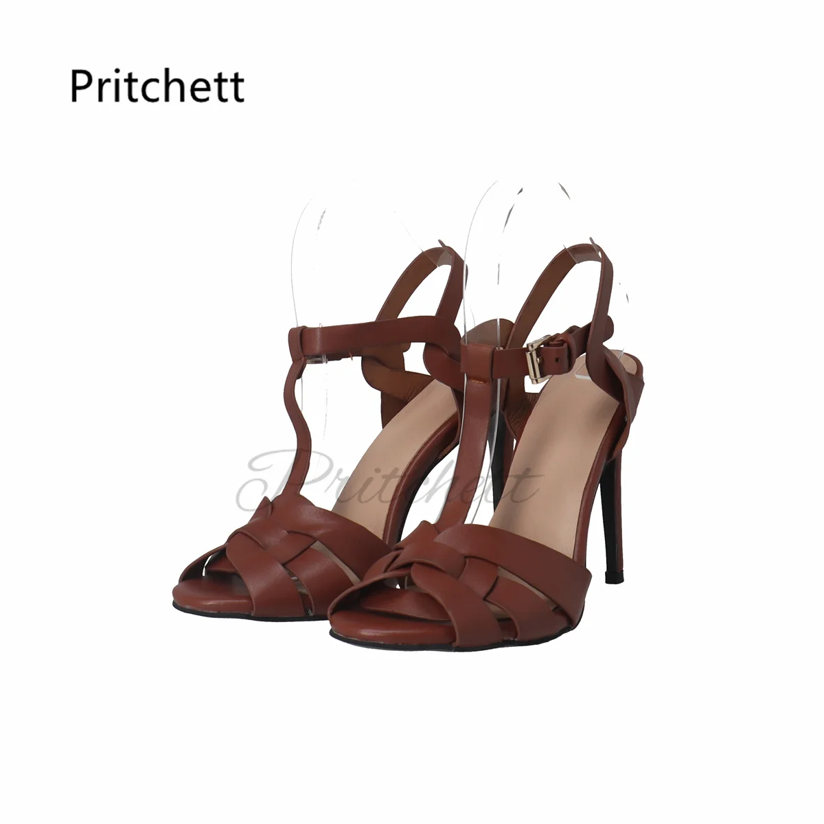 Brown Cross Weave High Heels S - Crossfit Lady ulasan dan harga