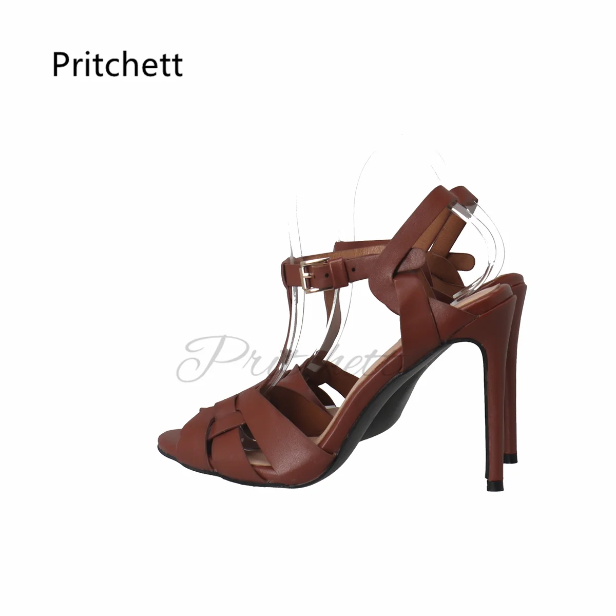 Brown Cross Weave High Heels S - Crossfit Lady ulasan dan harga